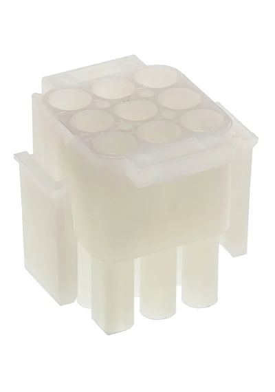 TE Connectivity 1-480706-0 25 Adet 9 Pin Erkek Konnektör Power Soket Panel Tip Kablo Bağlantı Fişi Universal MATE-N-LOK