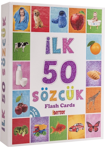 Bebek Zeka Gelişimi Için 5 Flash Kart Seti