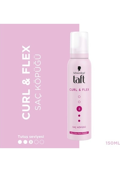 Taft Sac Kopugu 150ml Curl & Flex 3