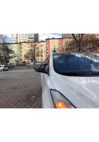 Hyundai Elantra 2011-2016 Batman Yarasa Ayna Kapağı Piano Black A