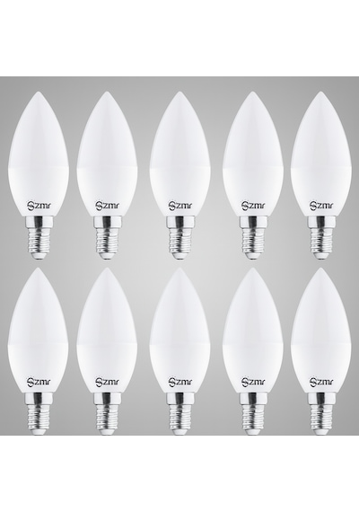 Zmr 120/b.30 12 Li 7w Buji Led Ampul 3000k Günışığı E14 Duy Enerji Tasarruflu Ve Uzun Ömürlü Aydınlatma