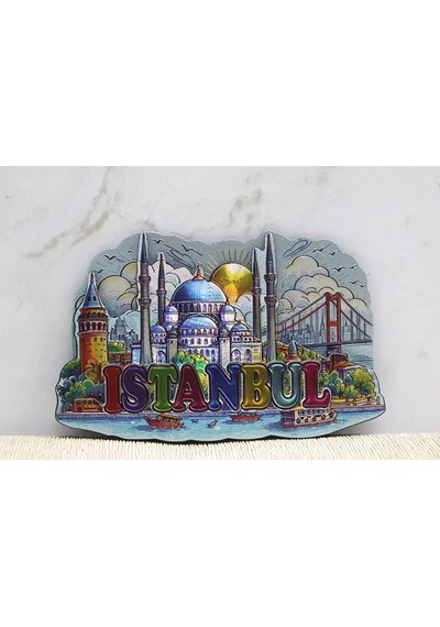 Magicool Silikon İstanbul Temalı Magnet