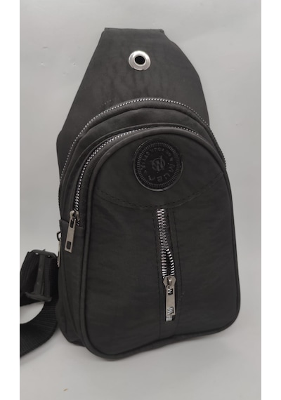 İpek Body Bag Unisex Çapraz Çanta Siyah