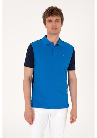 U.S. Polo Assn. Erkek Regular Fit Lacivert Polo Yaka Tişört 50306790-VR033