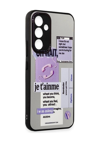 Newface Samsung Galaxy A54 5g Kılıf Mirror Desenli Kapak - Mirror - 4