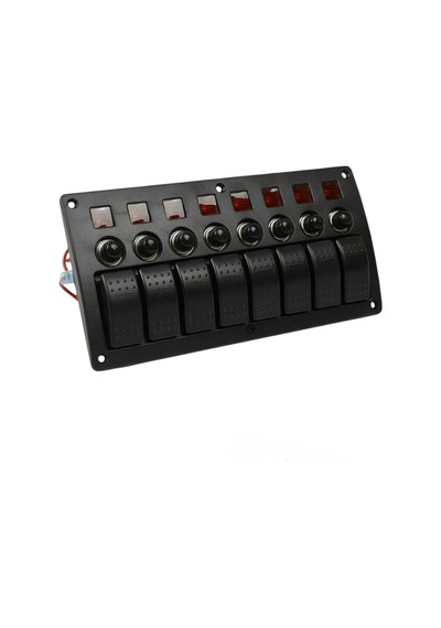 Shuıvan Bfy 8'li Switch Panel Tam Otomatik Sigorta Paneli - Işıklı-1988