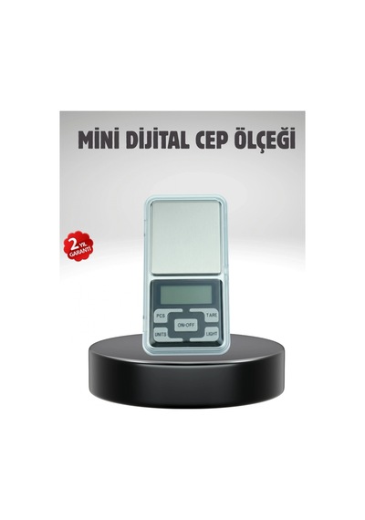 Hassas Tartım İçin Dijital Cep Terazisi Sayma Modlu Çok Renkli