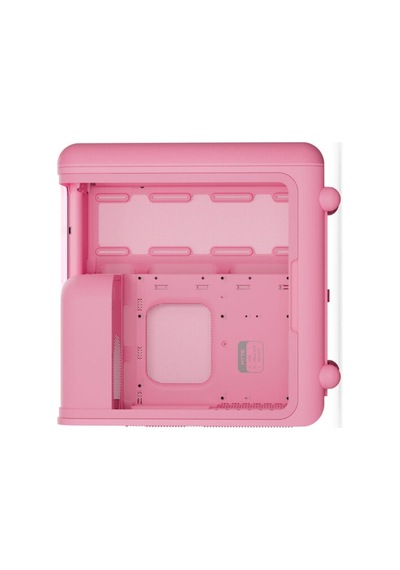 X50 Strawberry Milk Temperli Cam Usb 3.2 Atx Mid Tower Gaming Kasa Cs-hyte-x50g-sm