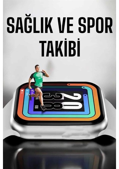 Akıllı Saat Amoled Ekran Yeni Nesil Bluetooth Bağlantılı