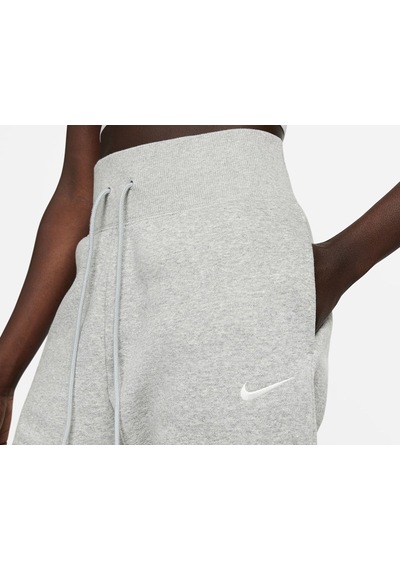 Nike Phoenıx Fleece Yüksel Bel Gri Kadın Eşofman Altı-sportxstore