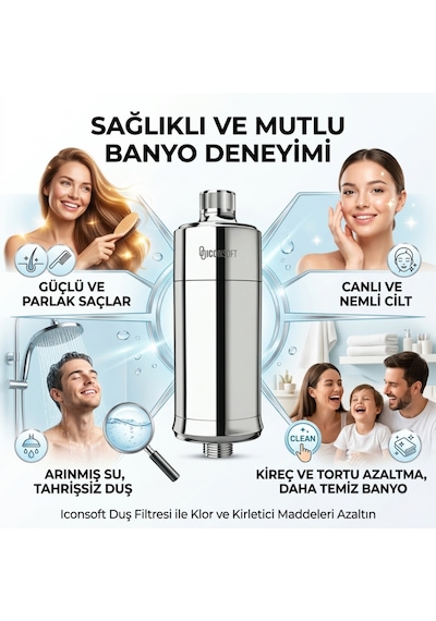 Pera Water 15 Aşamalı Duş Filtresi -