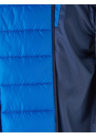LC Waikiki Lcw Kids Mavi Kapüşonlu Real Madrid Nakışlı Erkek Çocuk Şişme Yelek Dark Blue