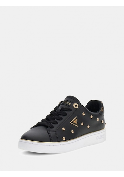 Guess Bonitah Kadın Siyah Sneaker Flpbonele12-black Siyah