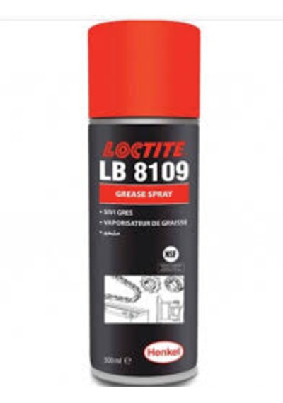 Loctite 8109 Sprey Sıvı Gres Yağlayıcı Yüksek Sıcaklık 500ml