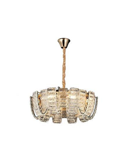 Loya 60'lik Gold Kristal Taşlı Oturma Odası, Salon Sarkıt Avize Altın