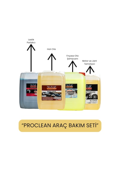 Proclean Araç Bakım Seti