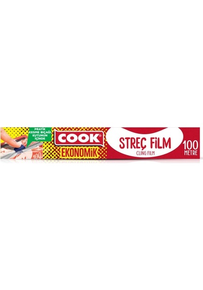 Eko Streç Film, 30 Cm X 100 M, Kayar Bıçaklı