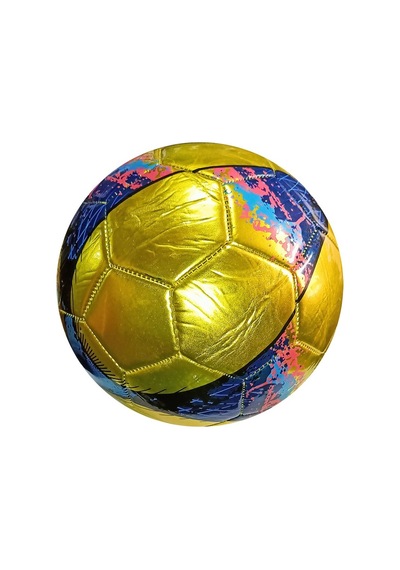 Premium Takım Sporu Açık Hava Erkek Hediyesi Futbol Topu 3 Astar Parlak Çok Renkli