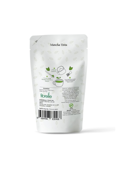 Fibrelle Matcha Çayı Çilek Aromalı 50g