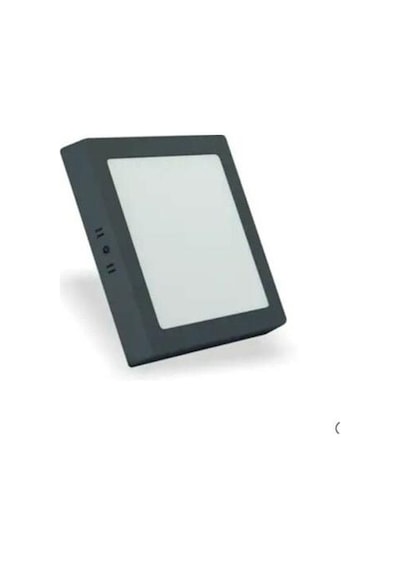 Helios Sıva Üstü 24 W Kare Siyah Kasa Beyaz Işık Hs1039