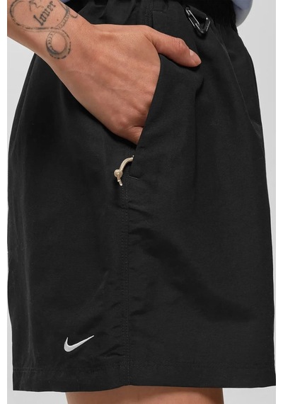 Nike Acg Women's 5" High Rise Shorts Yüksek Belli 2 Cepli Kadın Loose Fit Şort Siyah