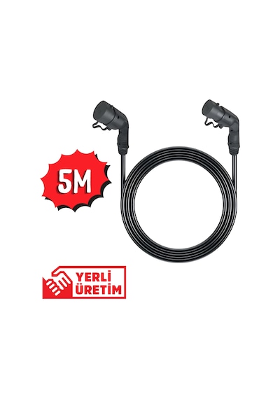 Chargemobile 5mt Standart Typ2 Araç Şarj Kablosu