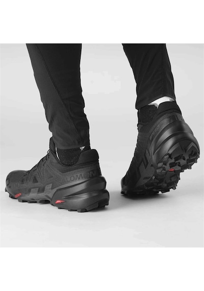 Salomon Speedcross 6 Erkek Patika Koşu Ayakkabısı Siyah