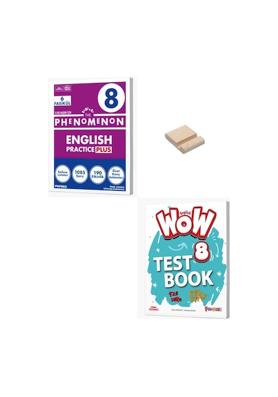 Lgs 8. Sınıf English Practice Plus Ve Wow Test Book + Telefon Standı