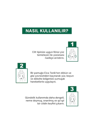 Sinoz Pure Cica Onarıcı Yenileyici ve Nemlendirici PDRN Tonik 200 ML