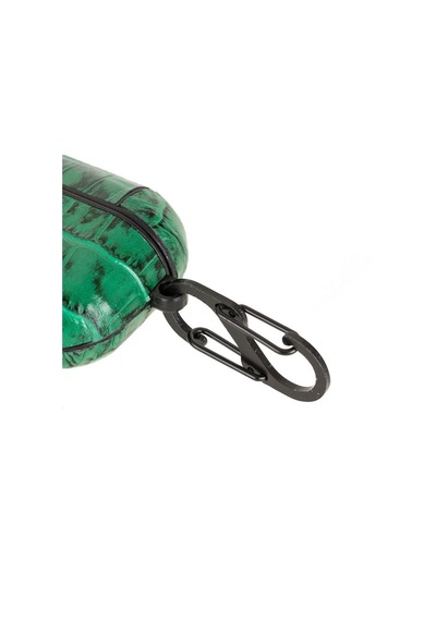 Aurel Hook Verdant Green Hakiki Deri Apple Uyumlu Airpods Pro Kılıfı 1 & 2 Kılıf
