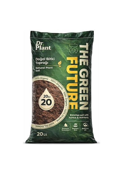 Omnipazar So-drtop4 Doğal Bitki Çiçek Toprağı Cocopeat Toprak 20 Litre 20 L