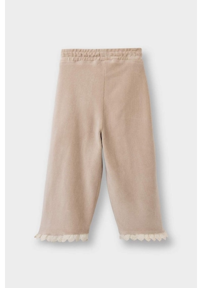 Defacto Kız Bebek Wide Baggy Fit Fitilli Kadife Pantolon G6878a525cwkh38 Haki-kh38