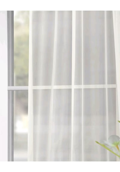 Evdepo Home Kullanıma Hazır Vual Tül Perde (446700746)