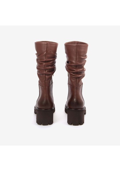 Rouge Hakiki Deri Kadın Çizme 313-4017