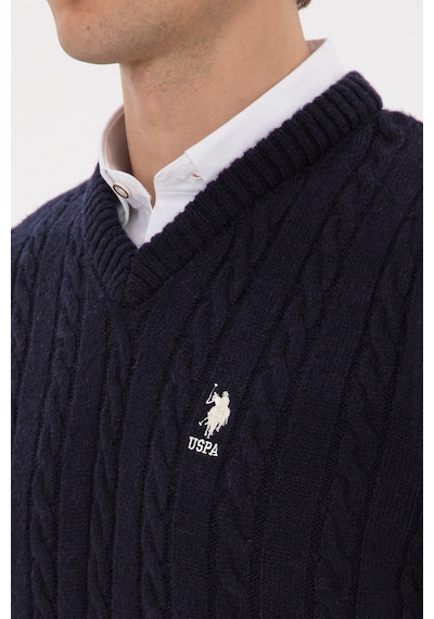 U.s. Polo Assn. Erkek Lacivert Kazak /triko 50315038-vr033 Lacıvert