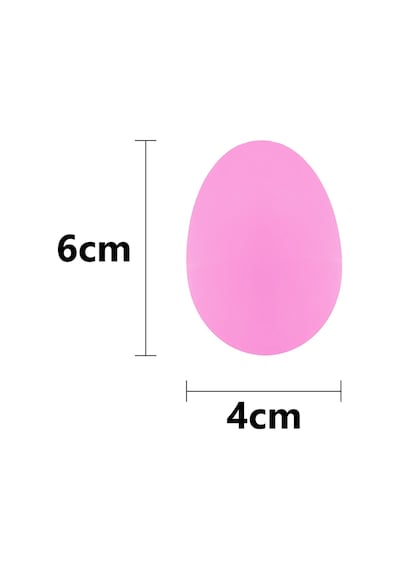 Jwin Pe-102 Yumurta Marakaş Orff - Ritim Aleti Seti - Pembe