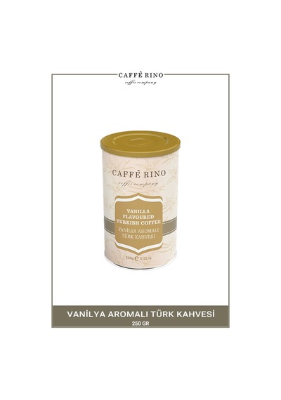 Caffe Rino Vanilya Aromalı Türk Kahvesi 250 G