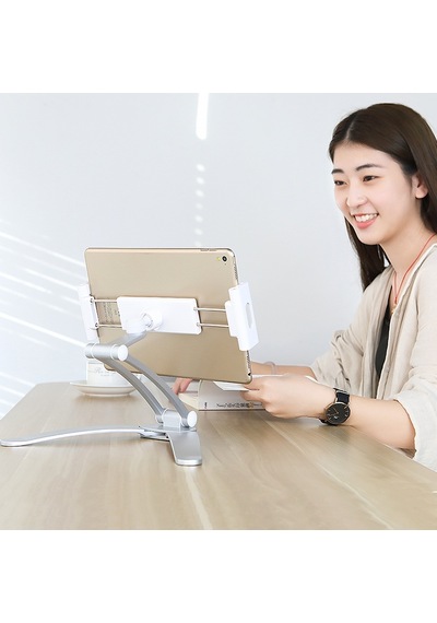 Rock Universal Metal Masaüstü Telefon ve Tablet Standı Ayarlanabilir
