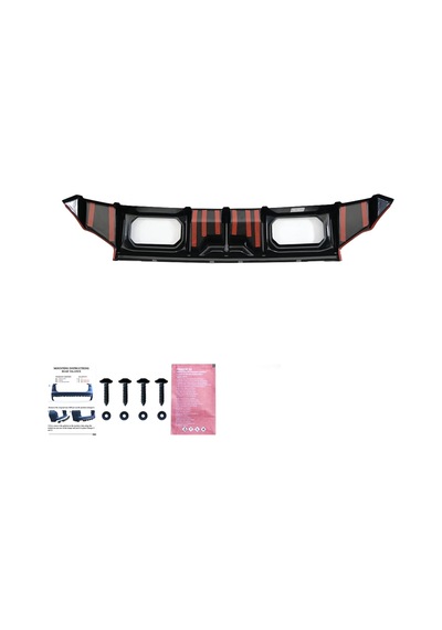 Bmw M2 G87 2023+ Uyumlu Arka Difüzör Arka Tampon Eki