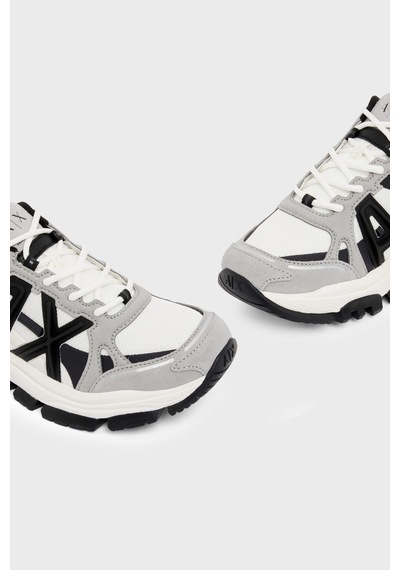 Armani Exchange Logolu Sneaker Ayakkabı Erkek Ayakkabı Xm003608 Af29104 M8457 Gri-beyaz-siyah Armani Exchange Logolu Sneaker Ayakkabı Erkek Ayakkabı Xm003608 Af29104 M8457 Gri-beyaz-siyah