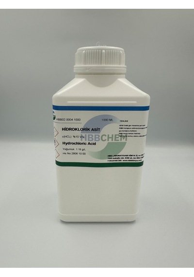 Hidroklorik Asit %30-33 Taş Asidi 1 Litre