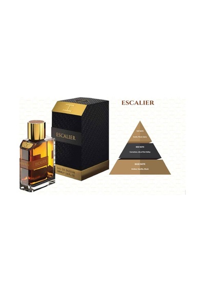 Escalıer 100 Ml Edp Nıche Unısex Parfum Top Note Exotic, Floral, Spicy Mıd Note Carnation, Lily Of The Valley Base Note Amber, Vanilla, Musk