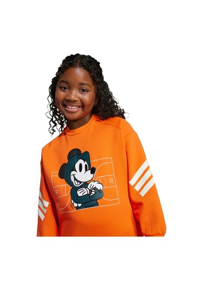 Adidas Adi Das Lk Dy Mm Swt Unisex Çocuk Turuncu Sweatshirt 31382 Turuncu