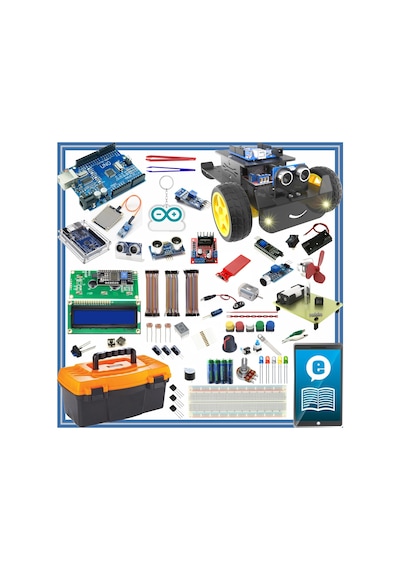 Arduino Başlangıç Seti Uno R3 Turbo Black V3. 112 Parça 359 Adet
