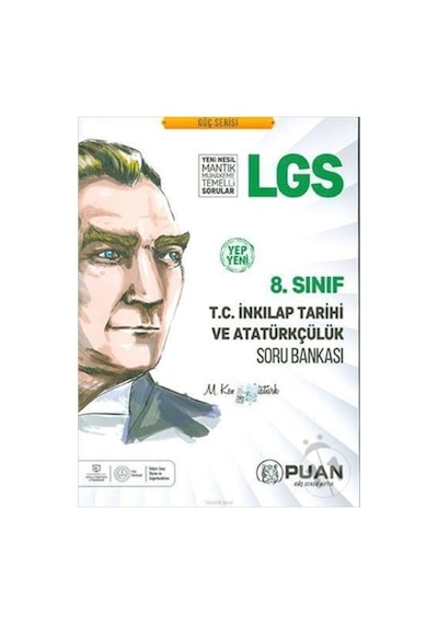 Puan Yayınları 8. Sınıf LGS T.C. İnkılap Tarihi ve Atatürkçülük