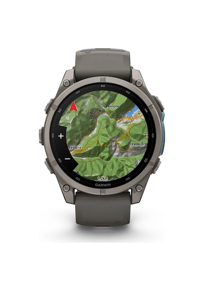 Garmin Fenix 9 47 MM Silikon Kayışlı Titanyum Çakıl Akıllı Saat (Distribütör Garantili)