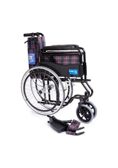 Medikaltec Comfort Plus Ky809bj Ekose Özellikli Tekerlekli Sandalye