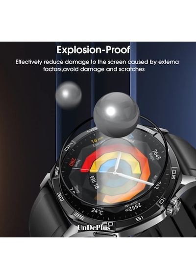 Huawei Watch Gt 5 Pro 46mm Full Ekran Nano Saat Koruyucu 41mm/42mm Değildir