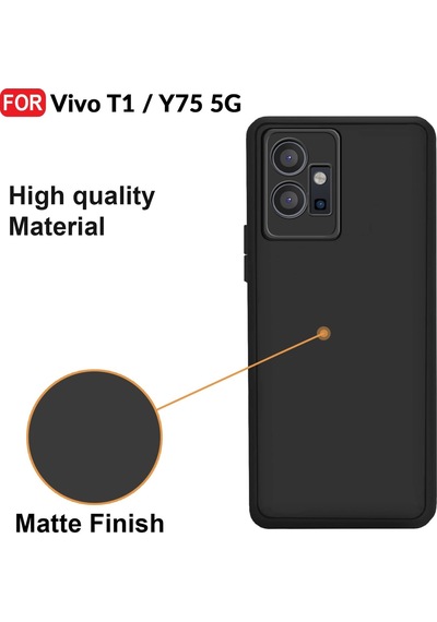 Vivo Y17s 6.56'' 2023 London Serisi Dayanıklı Kılıf -siyah Al3415