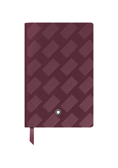 Montblanc Extreme 3.0 Bordo-astarlı Cep Boy Deri Not Defteri 1347 Bordo